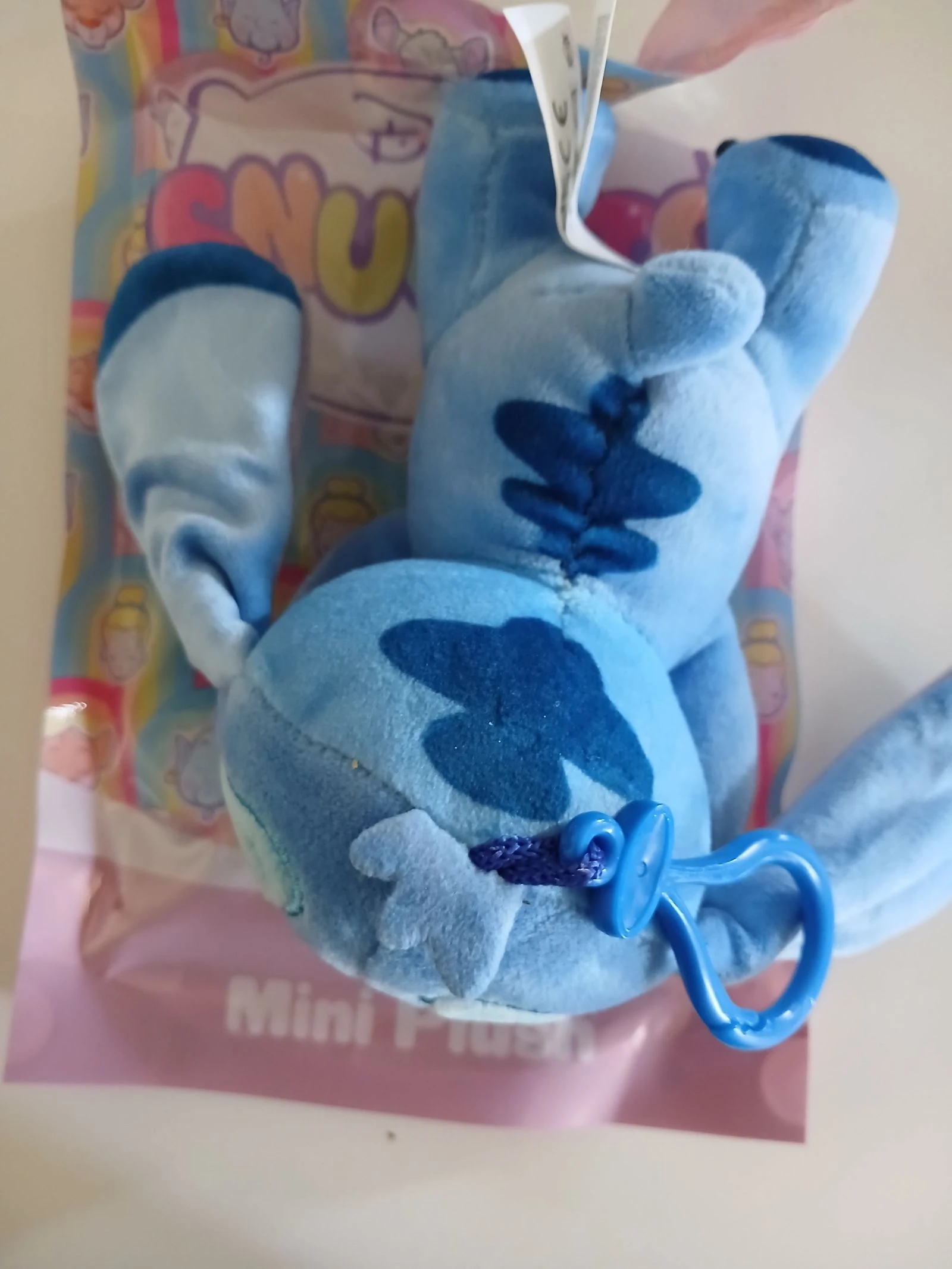 Peluche a clips Disney stitch 